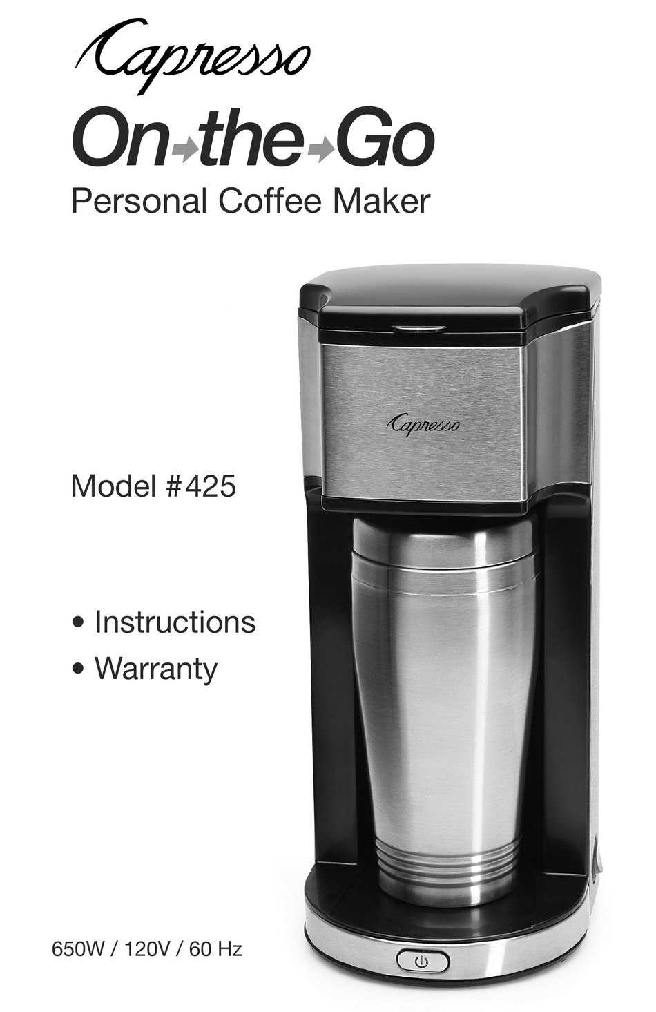 Capresso CM300 Programmable Thermal Coffee Maker