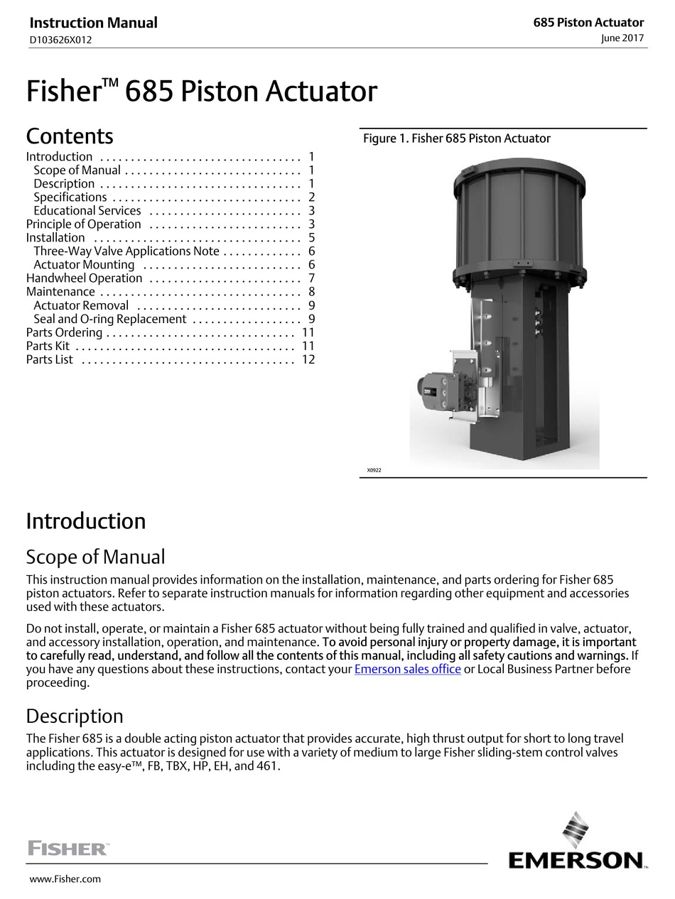 FISHER 685 INSTRUCTION MANUAL Pdf Download | ManualsLib