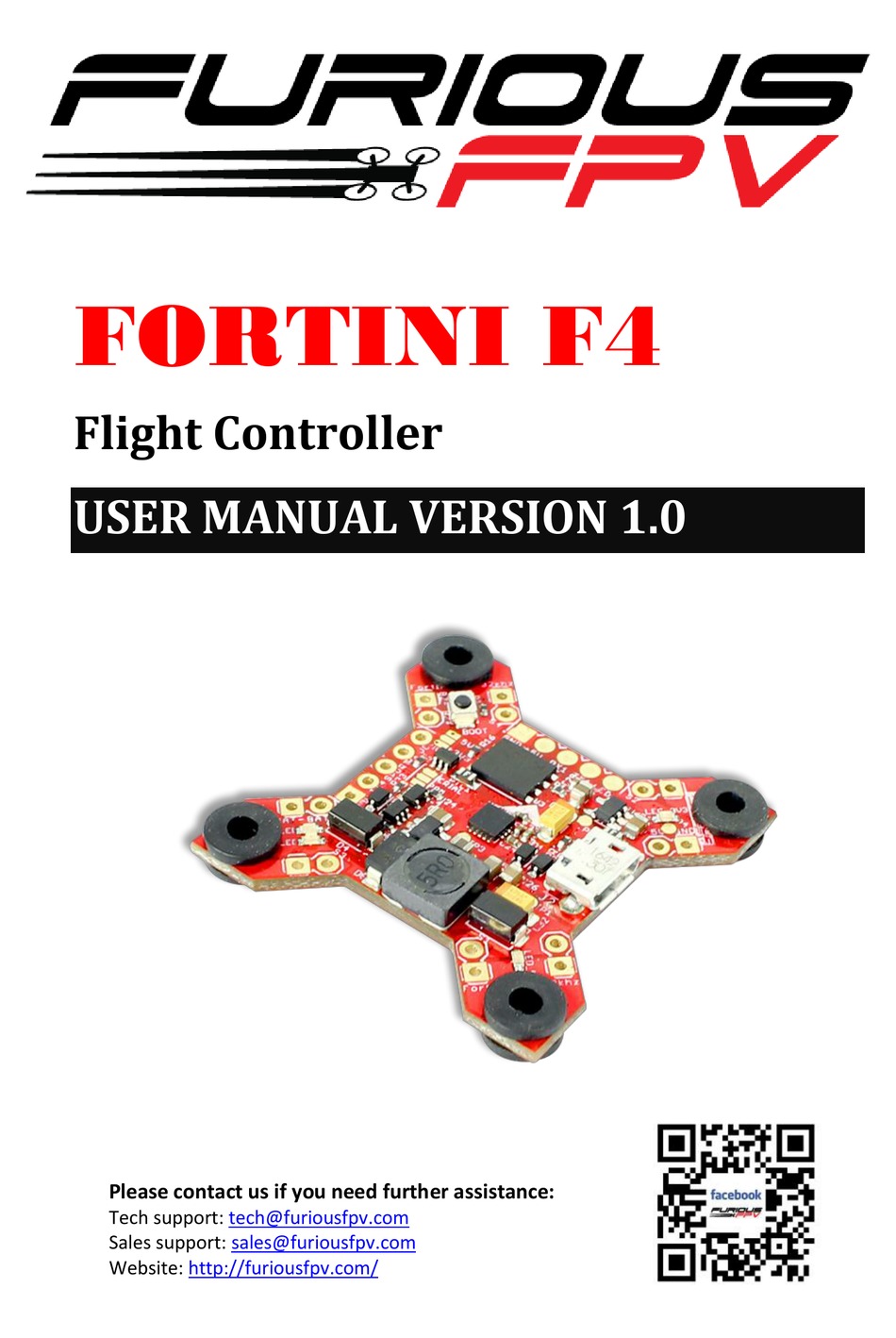 Furious fpv on sale fortini f4