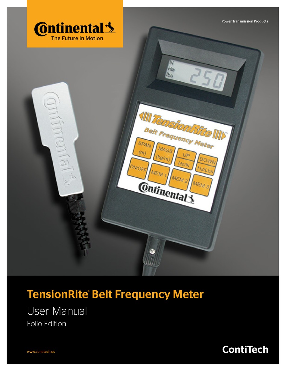 belt frequency meter