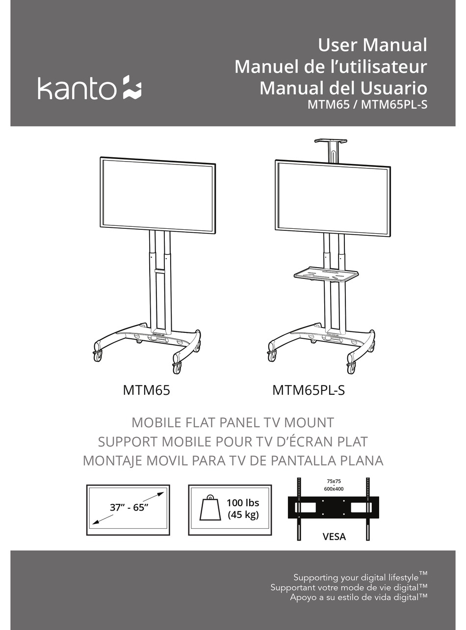 KANTO MTM65 USER MANUAL Pdf Download ManualsLib