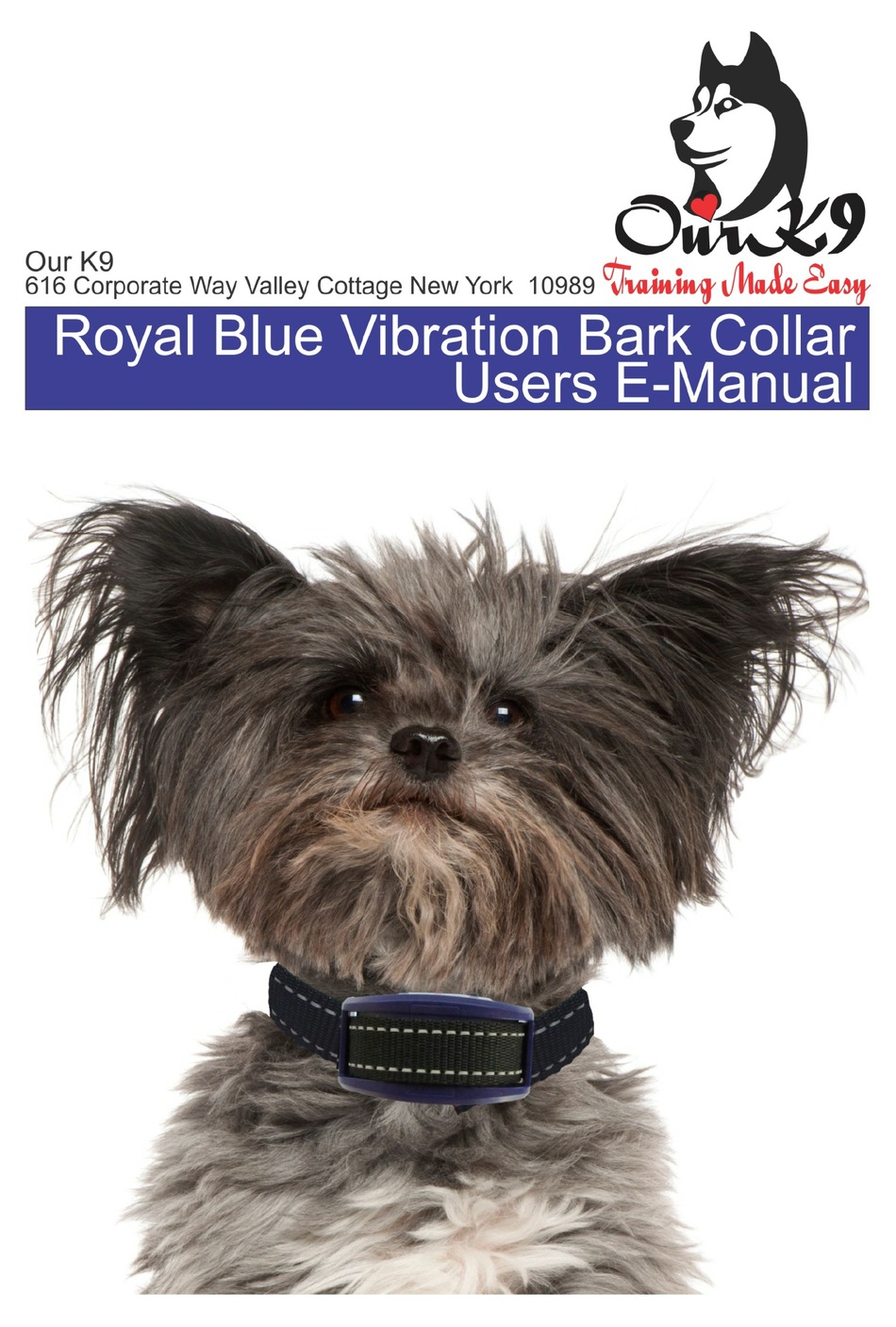 Our k9 discount bark collar manual