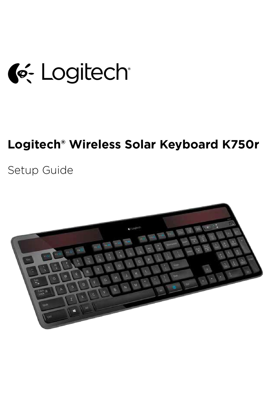 LOGITECH K750R SETUP MANUAL Pdf Download ManualsLib
