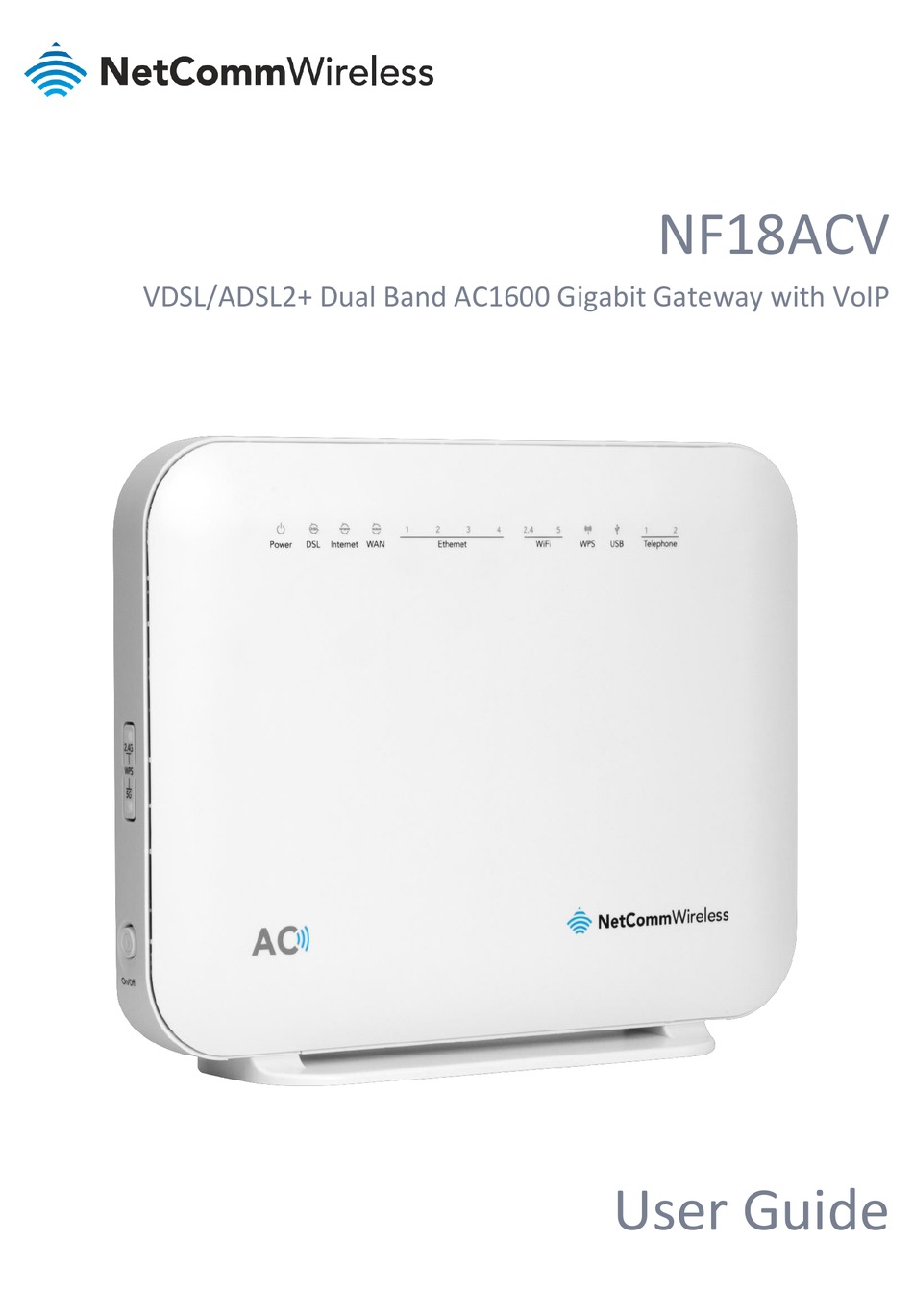 NETCOMMWIRELESS NF18ACV USER MANUAL Pdf Download | ManualsLib