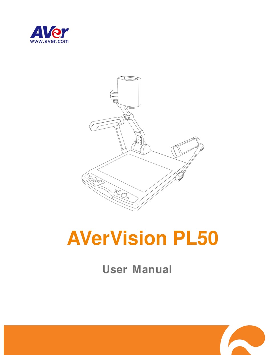 AVER AVERVISION PL50 USER MANUAL Pdf Download | ManualsLib