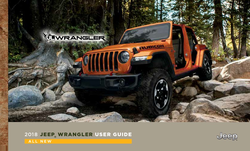 JEEP WRANGLER2018 USER MANUAL Pdf Download ManualsLib