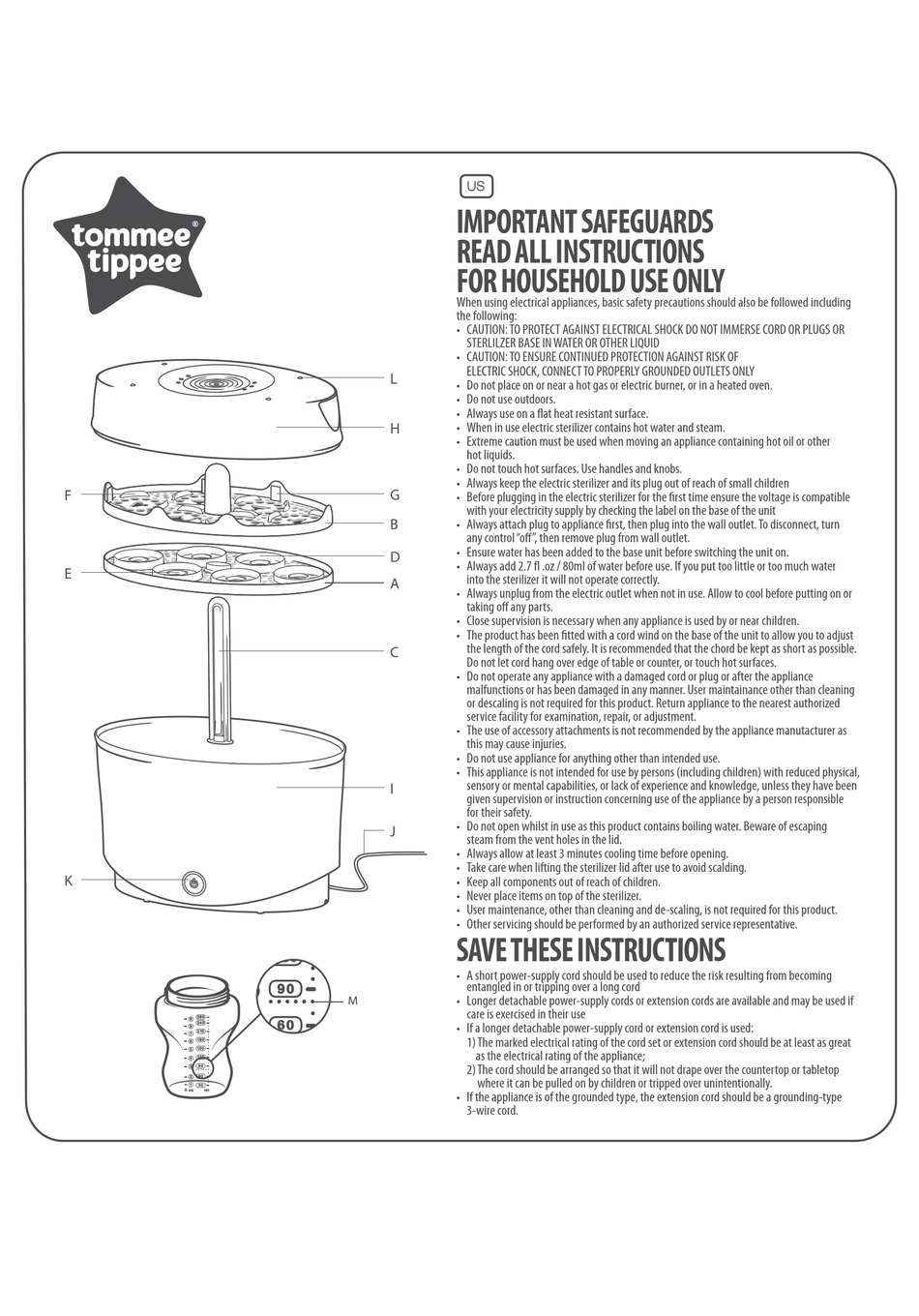TOMMEE TIPPEE 1069 INSTRUCTIONS Pdf Download | ManualsLib