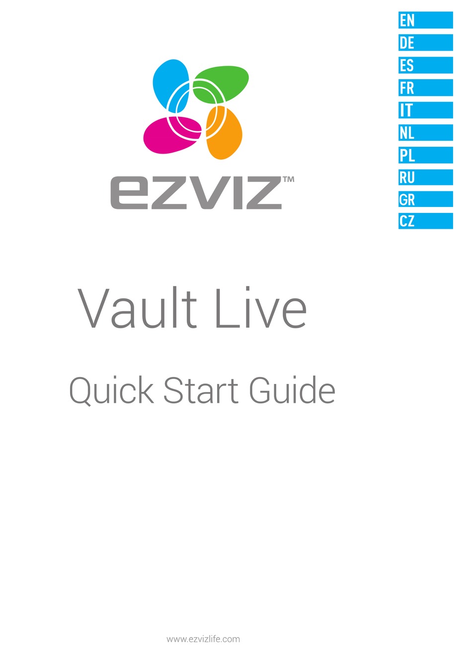 ezviz vault live setup