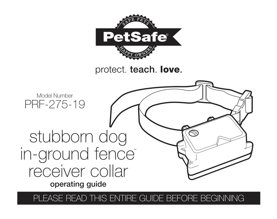 petsafe collar settings