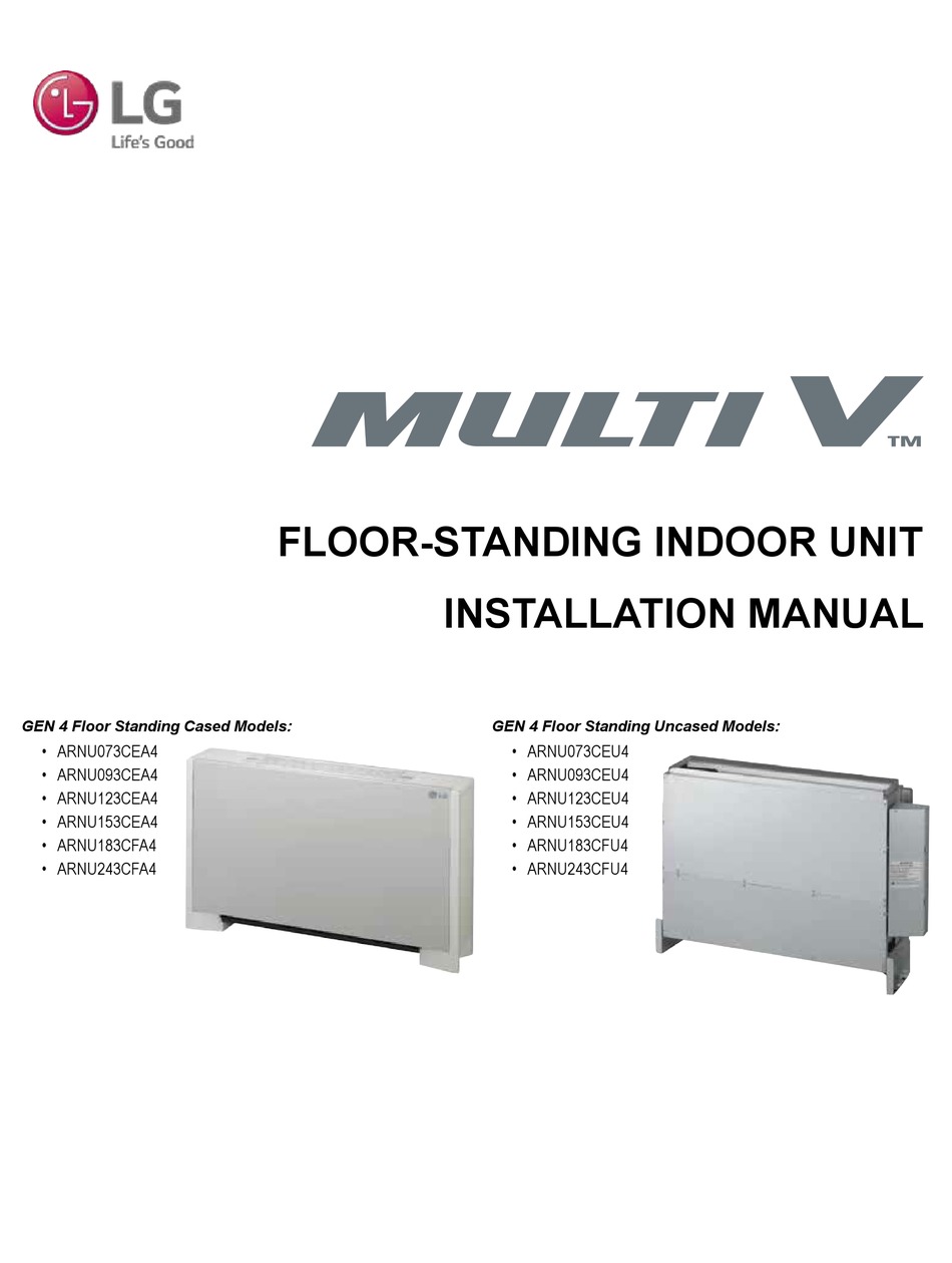 LG MULTI V INSTALLATION MANUAL Pdf Download ManualsLib