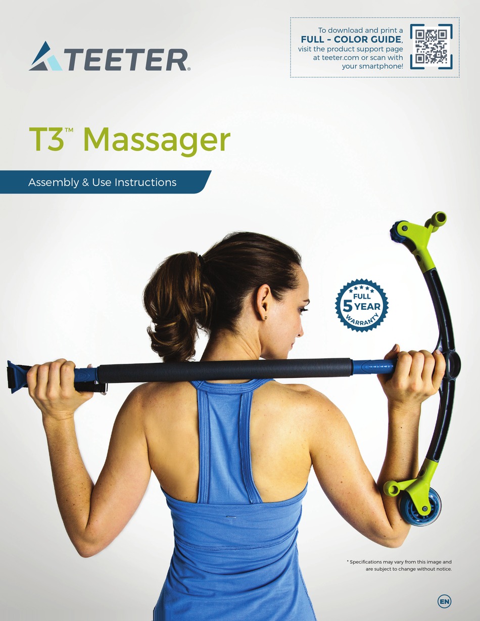 TEETER T3 ASSEMBLY & USE INSTRUCTIONS Pdf Download ManualsLib