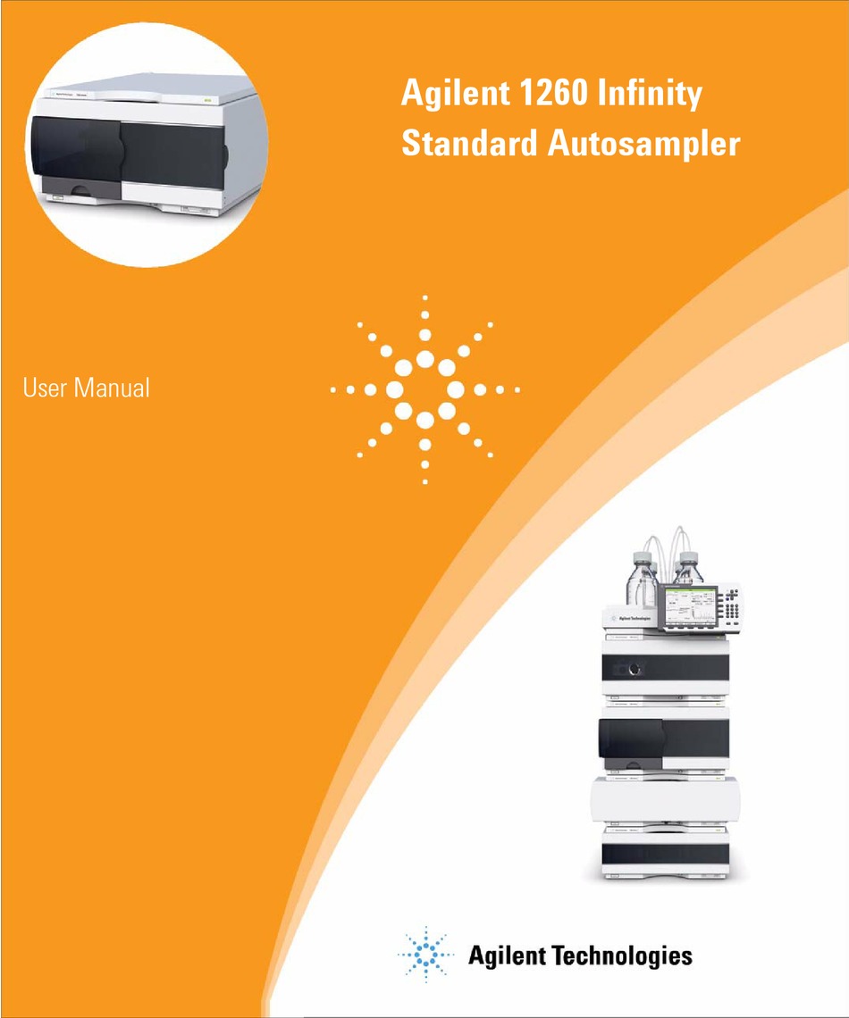 AGILENT TECHNOLOGIES 1260 INFINITY USER MANUAL Pdf Download ManualsLib