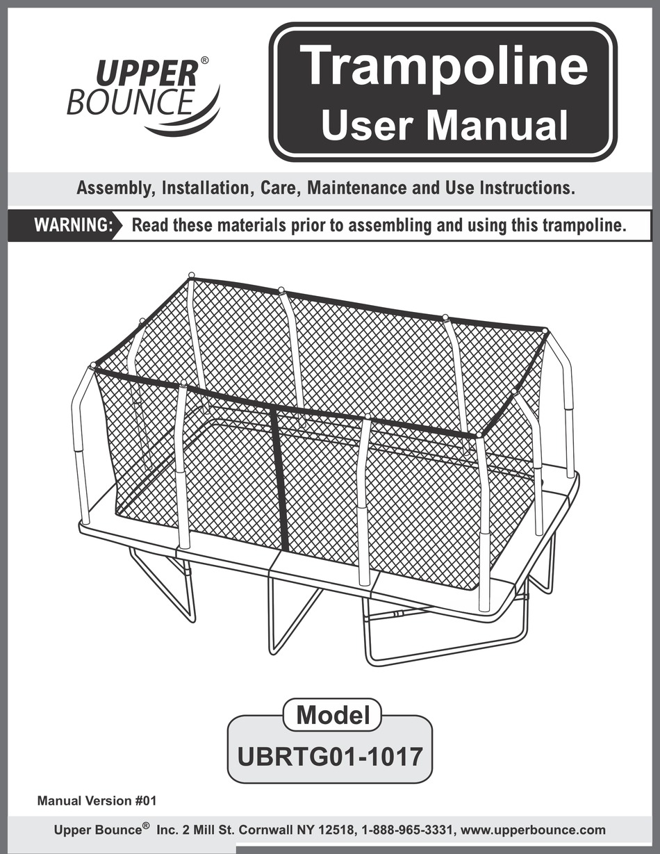 Upper Bounce Upper Bounce UBRTG01-915 Upper Bounce Easy Assemble
