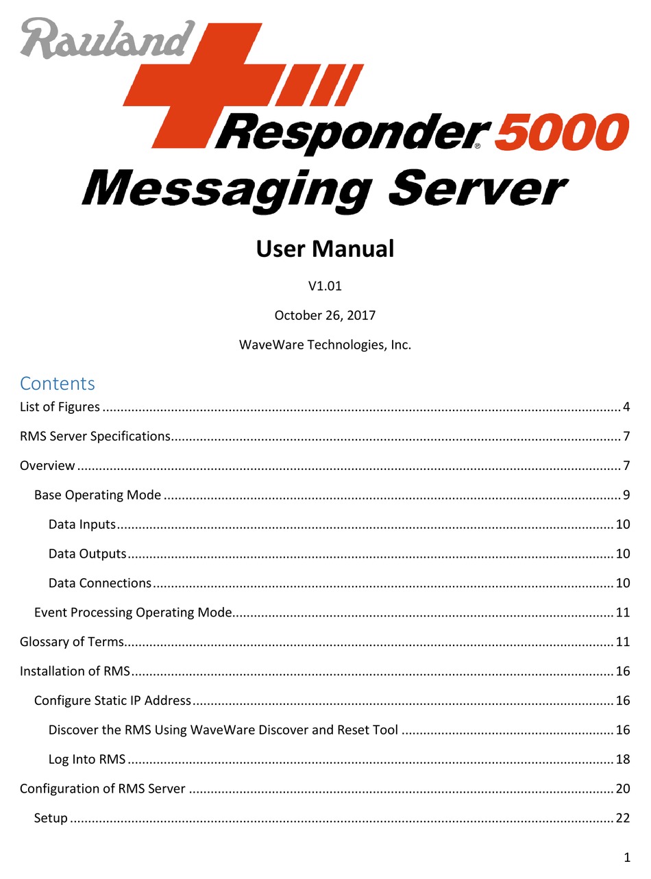 Rauland responder 4000 user guide diagram