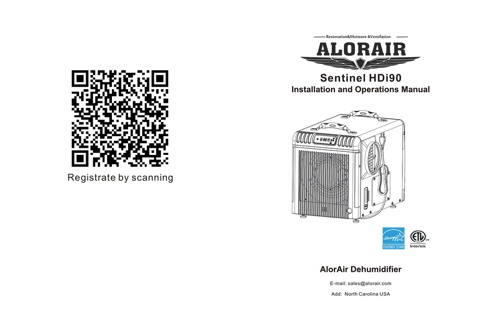 Alorair Sentinel Hdi90 Installation And Operation Manual Pdf Download Manualslib