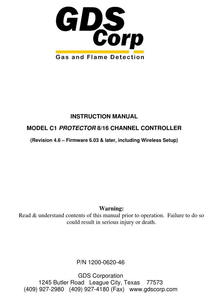 GDS C1 INSTRUCTION MANUAL Pdf Download ManualsLib