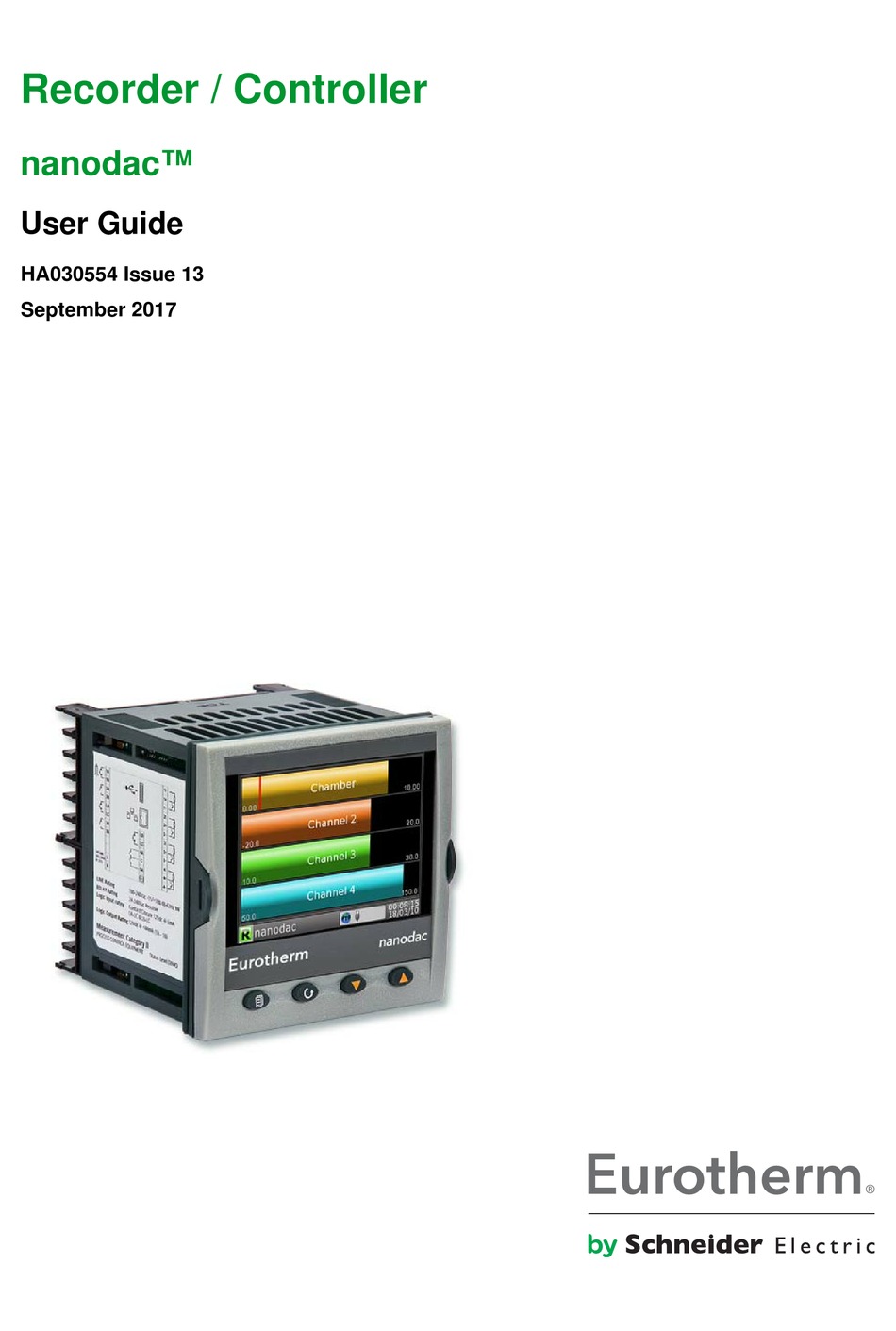 EUROTHERM NANODAC USER MANUAL Pdf Download | ManualsLib