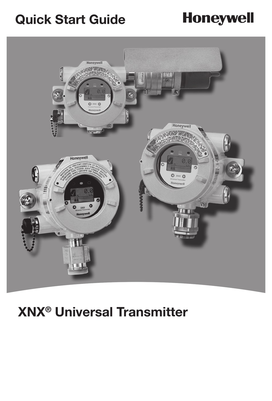Transmitter installation manual xnx Honeywell XNX