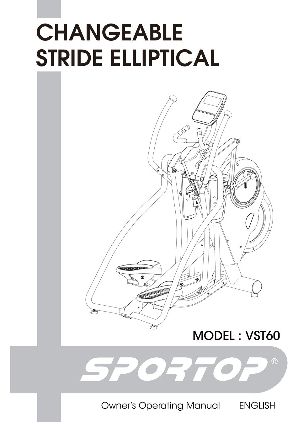 sportop vst60 elliptical review
