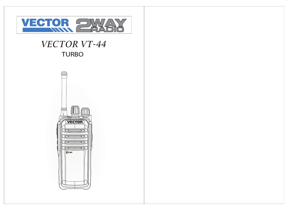 Обзор vector vt 44 turbo