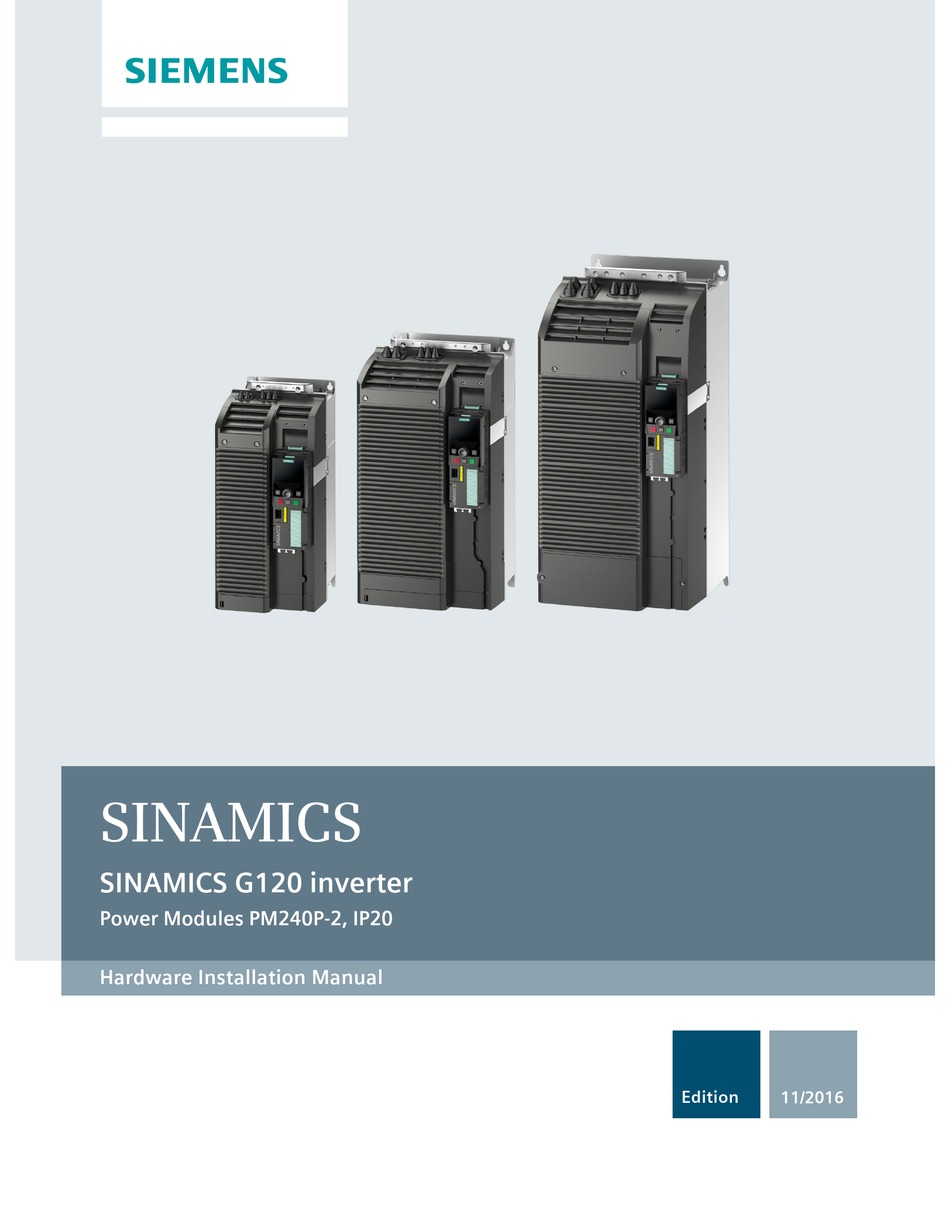 Siemens Sinamics G120 Hardware Installation Manual Pdf Download Manualib 