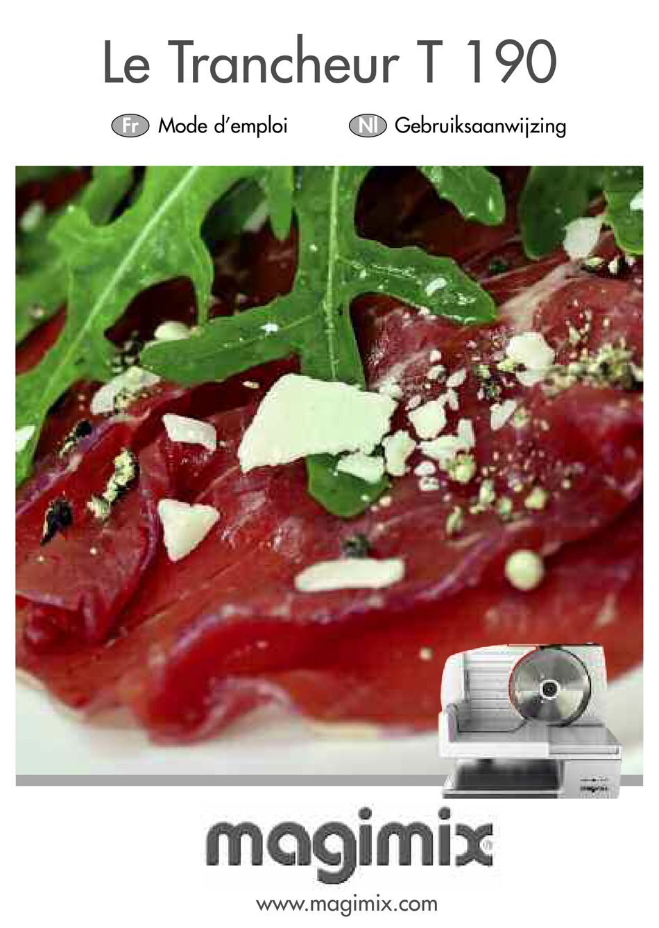 MAGIMIX T190 INSTRUCTIONS FOR USE MANUAL Pdf Download ManualsLib