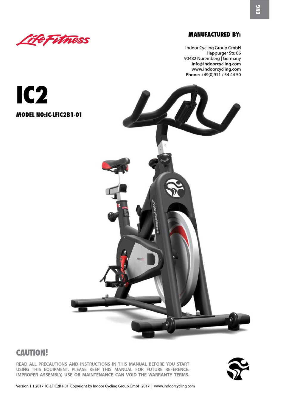 life fitness ic2 indoor cycle