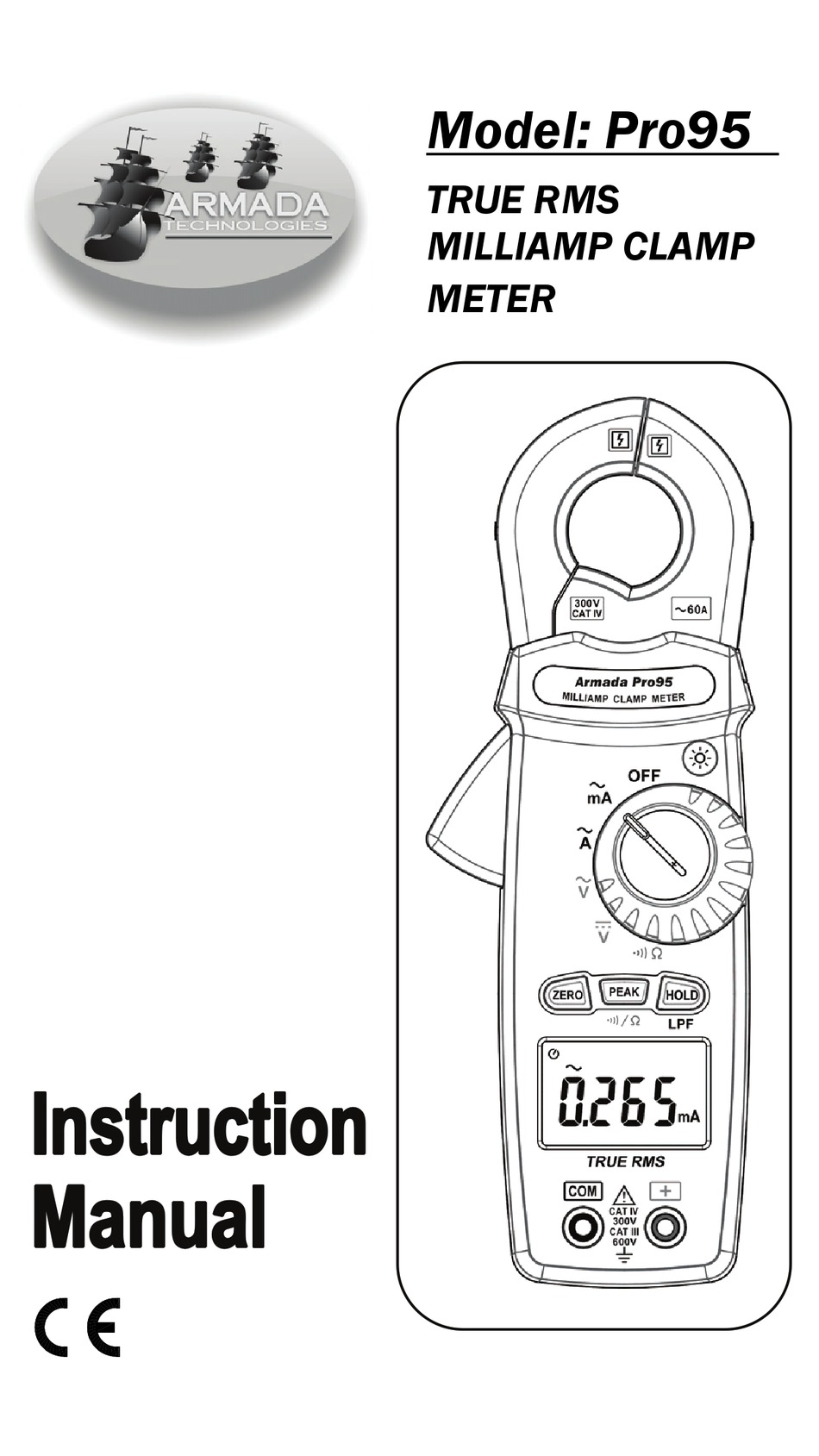 Dcv Measurement Continuity Measurement Armada Pro95 Instruction