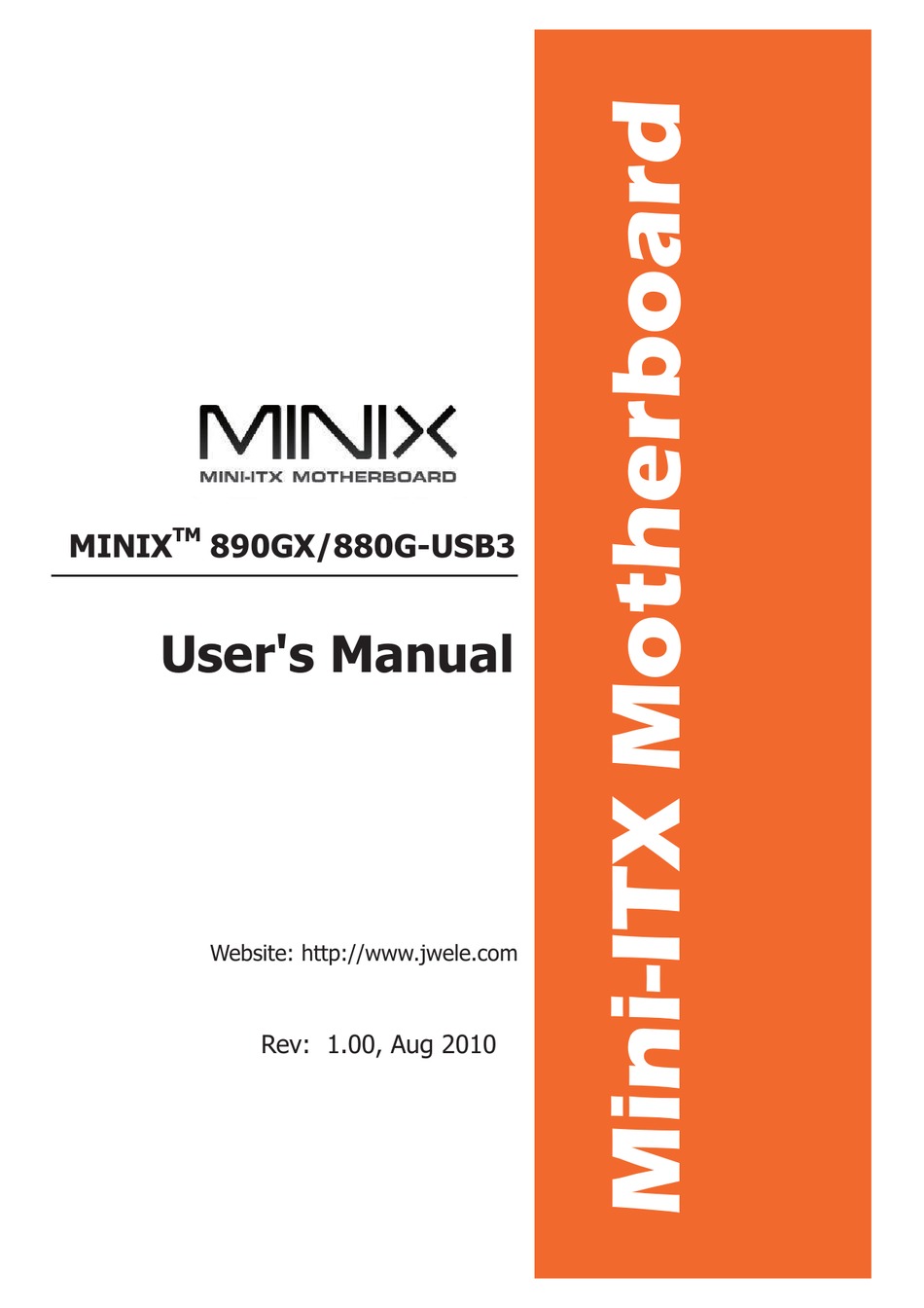 MINIX 890GX USER MANUAL Pdf Download ManualsLib
