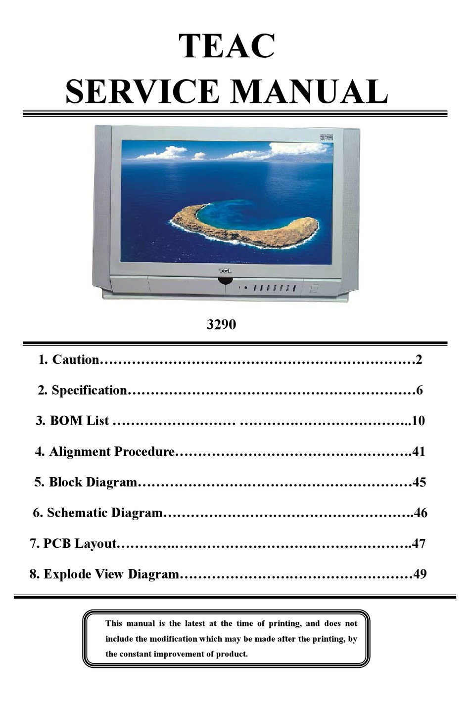 TEAC 3290 SERVICE MANUAL Pdf Download ManualsLib
