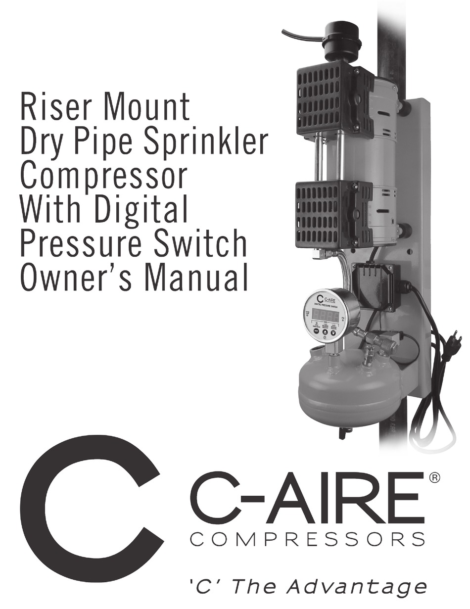 C Aire Compressors S261r Ld1 115pd Owner S Manual Pdf Download Manualslib