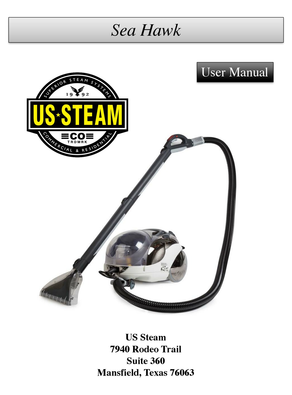 US STEAM SEA HAWK USER MANUAL Pdf Download