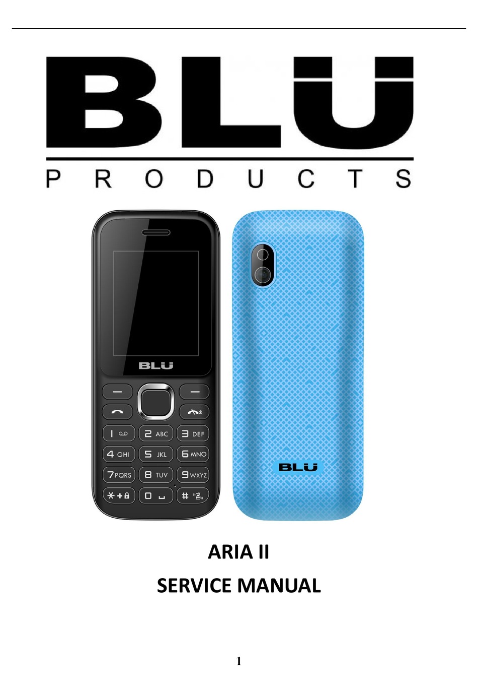 BLU ARIA II SERVICE MANUAL Pdf Download | ManualsLib