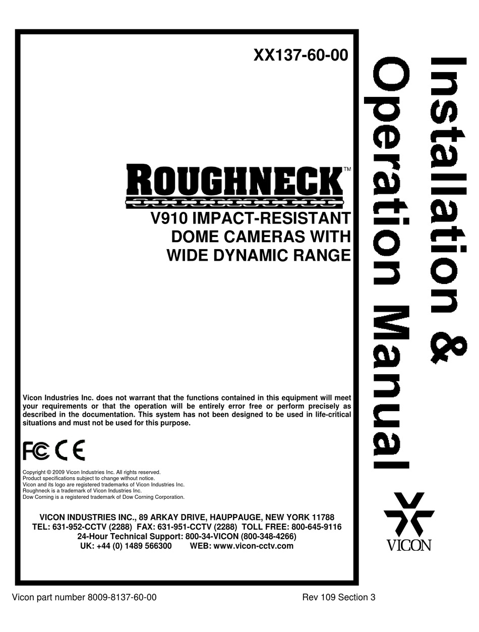 ROUGHNECK V A WDR INSTALLATION OPERATION MANUAL Pdf Download ManualsLib