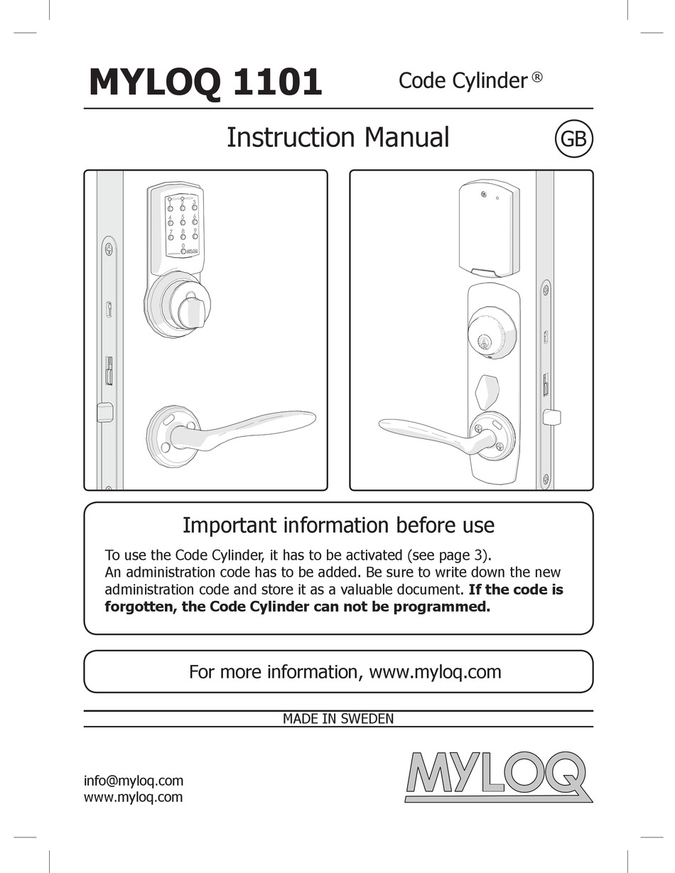 myloq-code-cylinder-1101-instruction-manual-pdf-download-manualslib