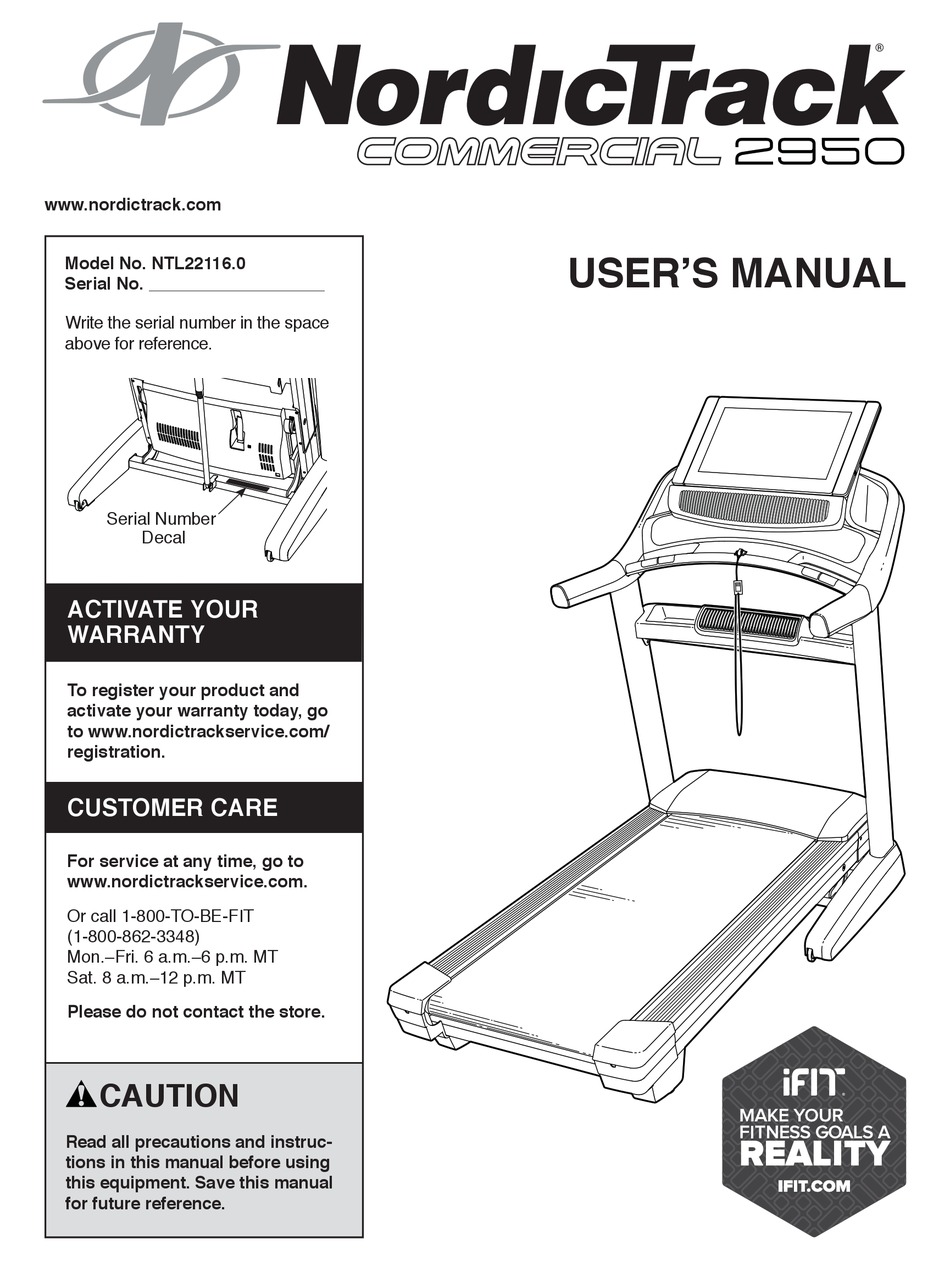 NORDICTRACK NTL22116.0 USER MANUAL Pdf Download | ManualsLib