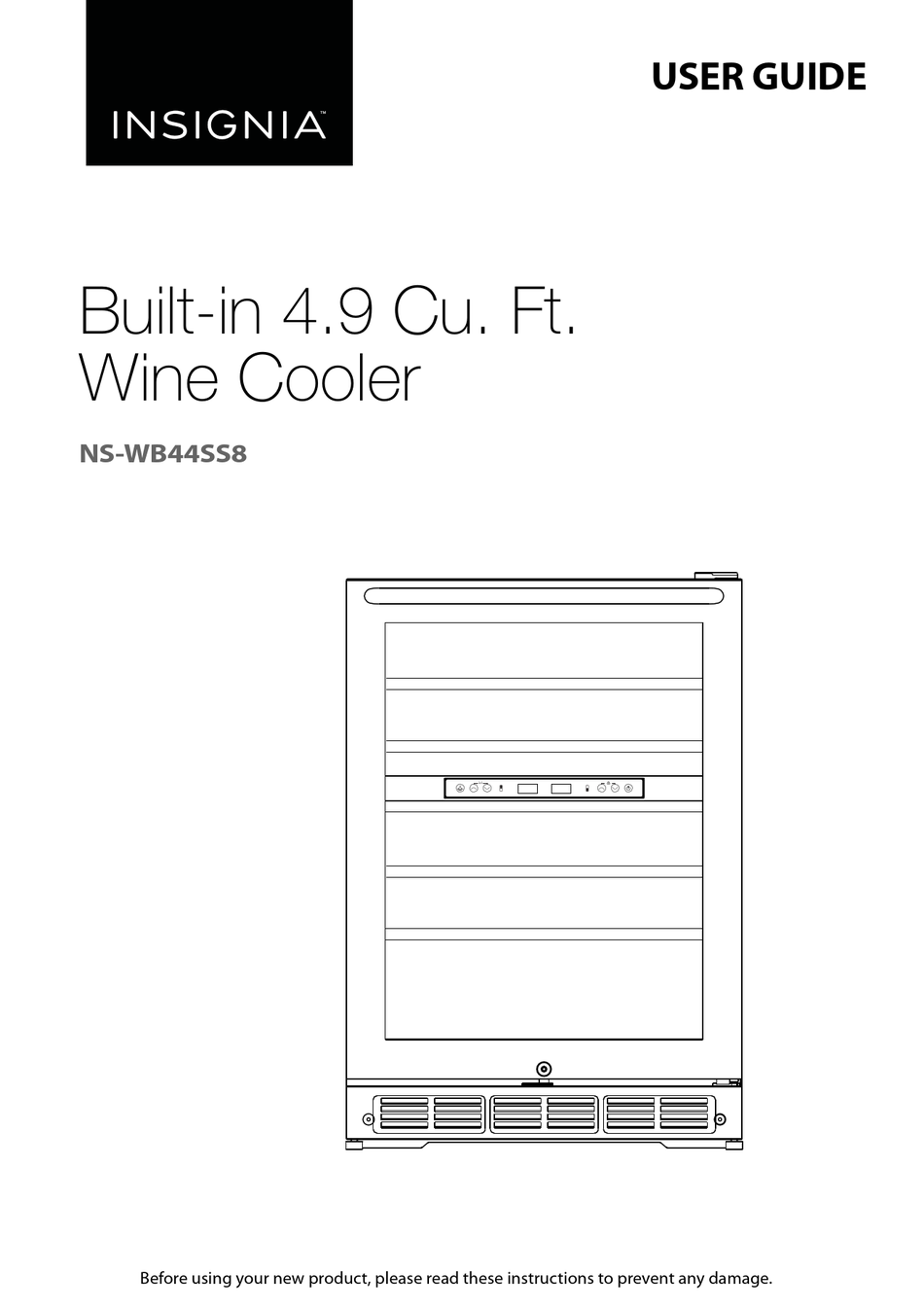 Insignia Ns Wb44ss8 User Manual Pdf Download Manualslib