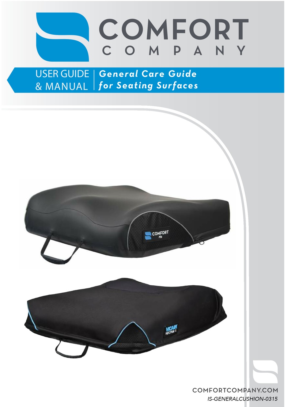 COMFORT COMPANY ISGENERALCUSHION0315 USER MANUAL Pdf Download