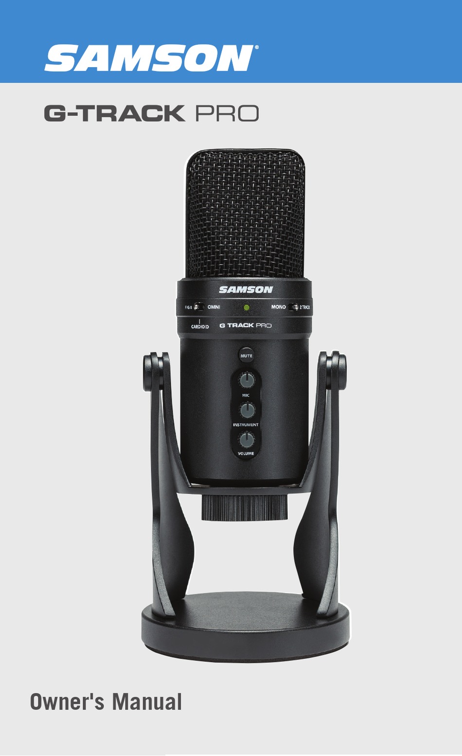 SAMSON G-TRACK PRO OWNER'S MANUAL Pdf Download | ManualsLib