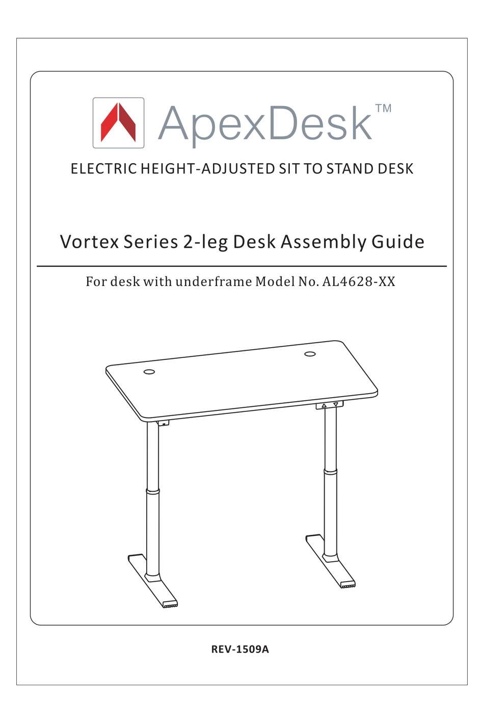 APEXDESK AL46282M ASSEMBLY MANUAL Pdf Download ManualsLib