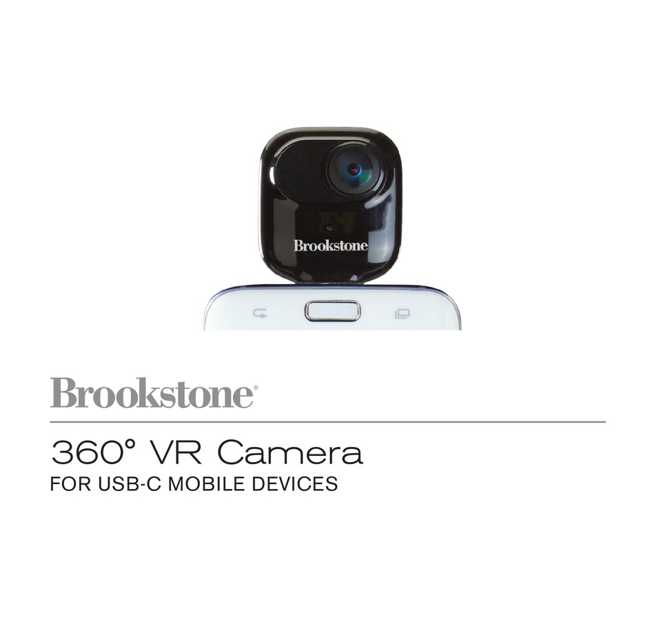 BROOKSTONE VR CAMERA MANUAL Pdf Download ManualsLib