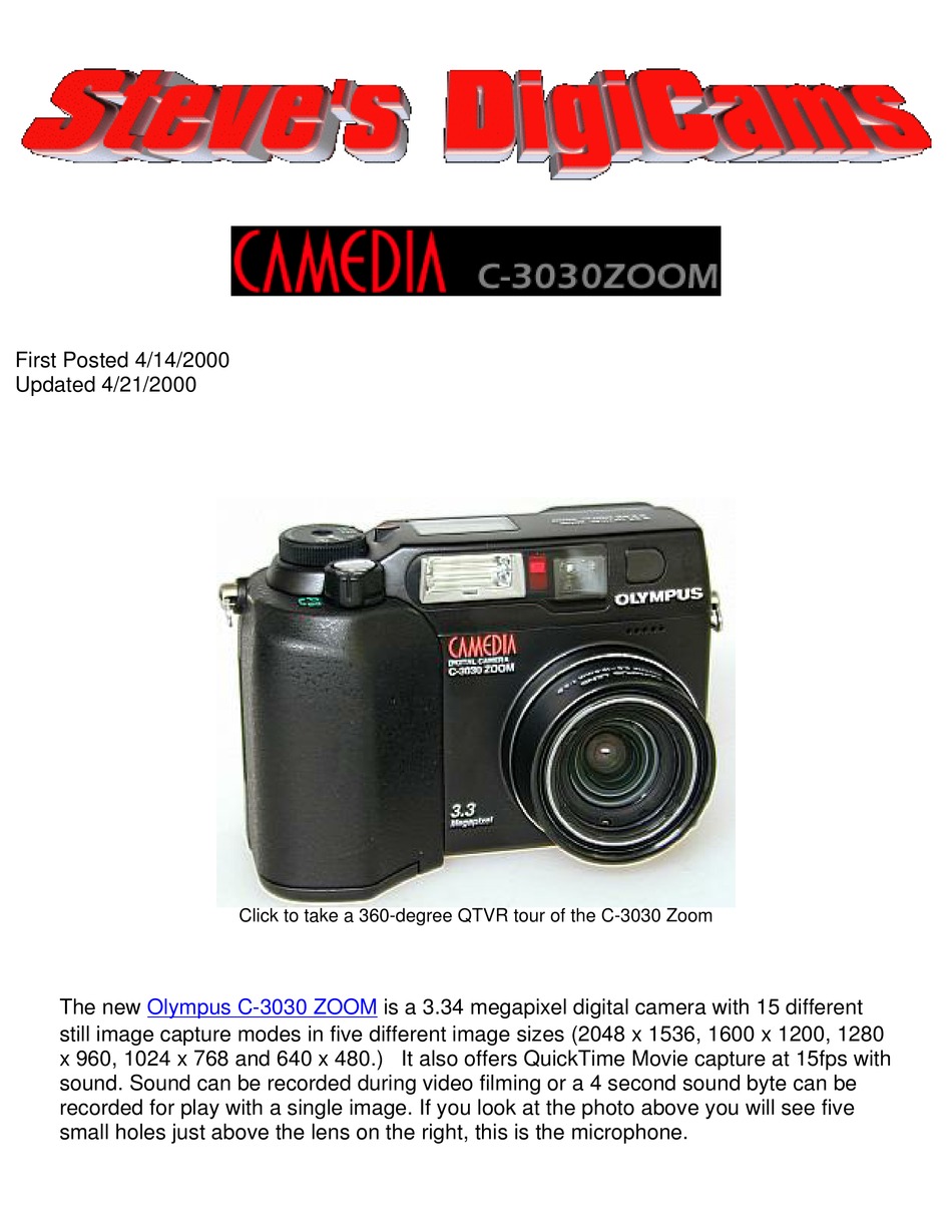 olympus master camedia c-3000 olympus master camedia c-3000
