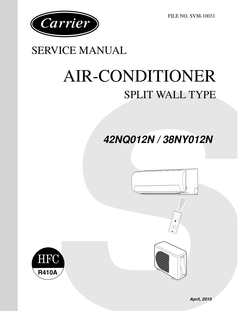 CARRIER 42NQ012N SERVICE MANUAL Pdf Download | ManualsLib