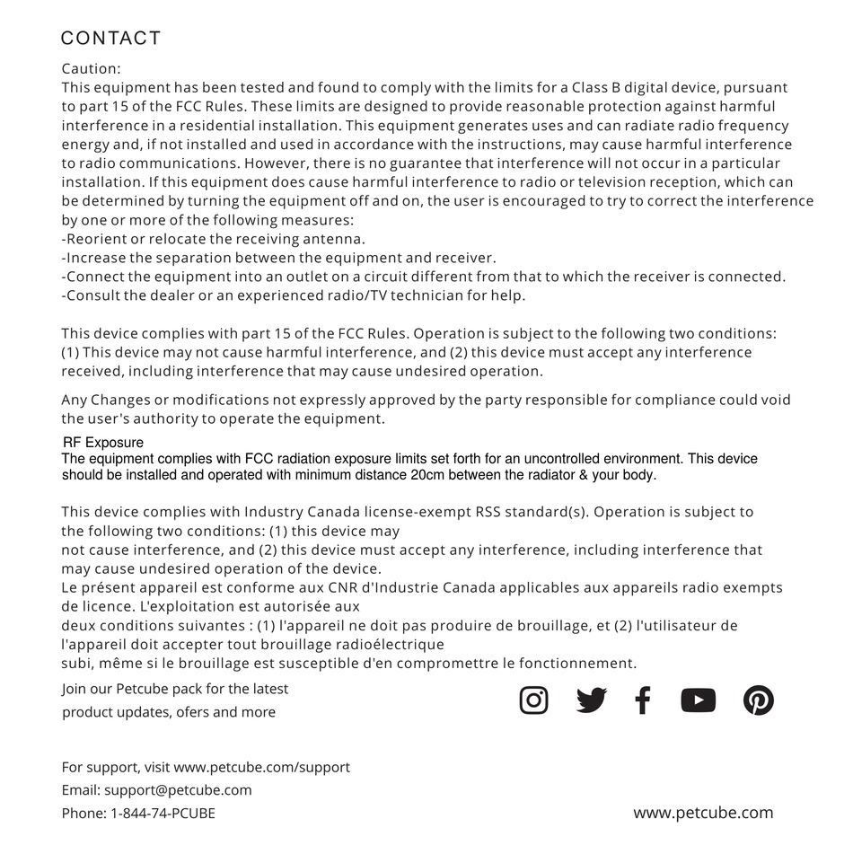 PETCUBE PLAY INSTRUCTIONS MANUAL Pdf Download ManualsLib