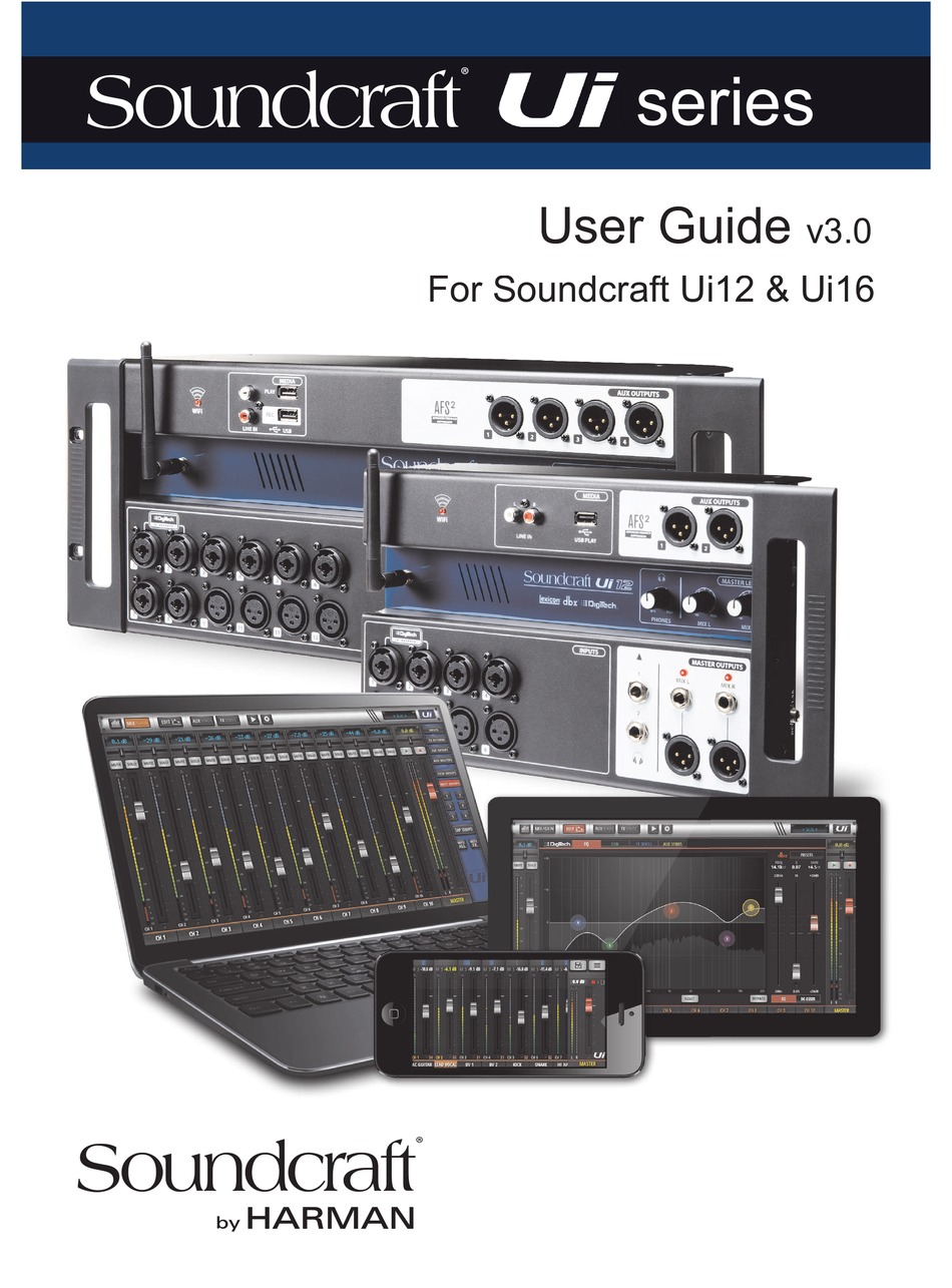 SOUNDCRAFT UI12 USER MANUAL Pdf Download | ManualsLib