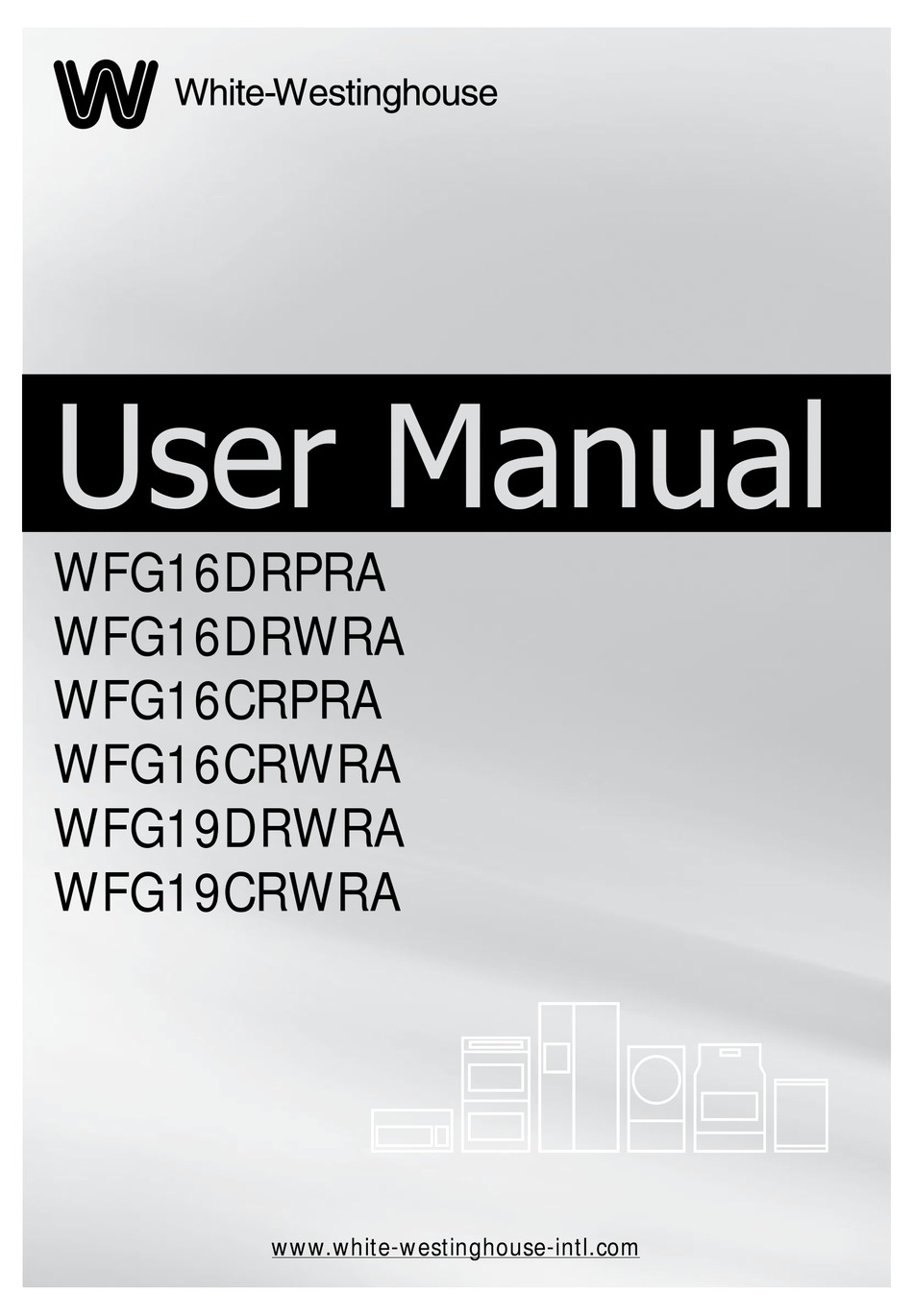 WHITEWESTINGHOUSE WFG16DRPRA USER MANUAL Pdf Download ManualsLib