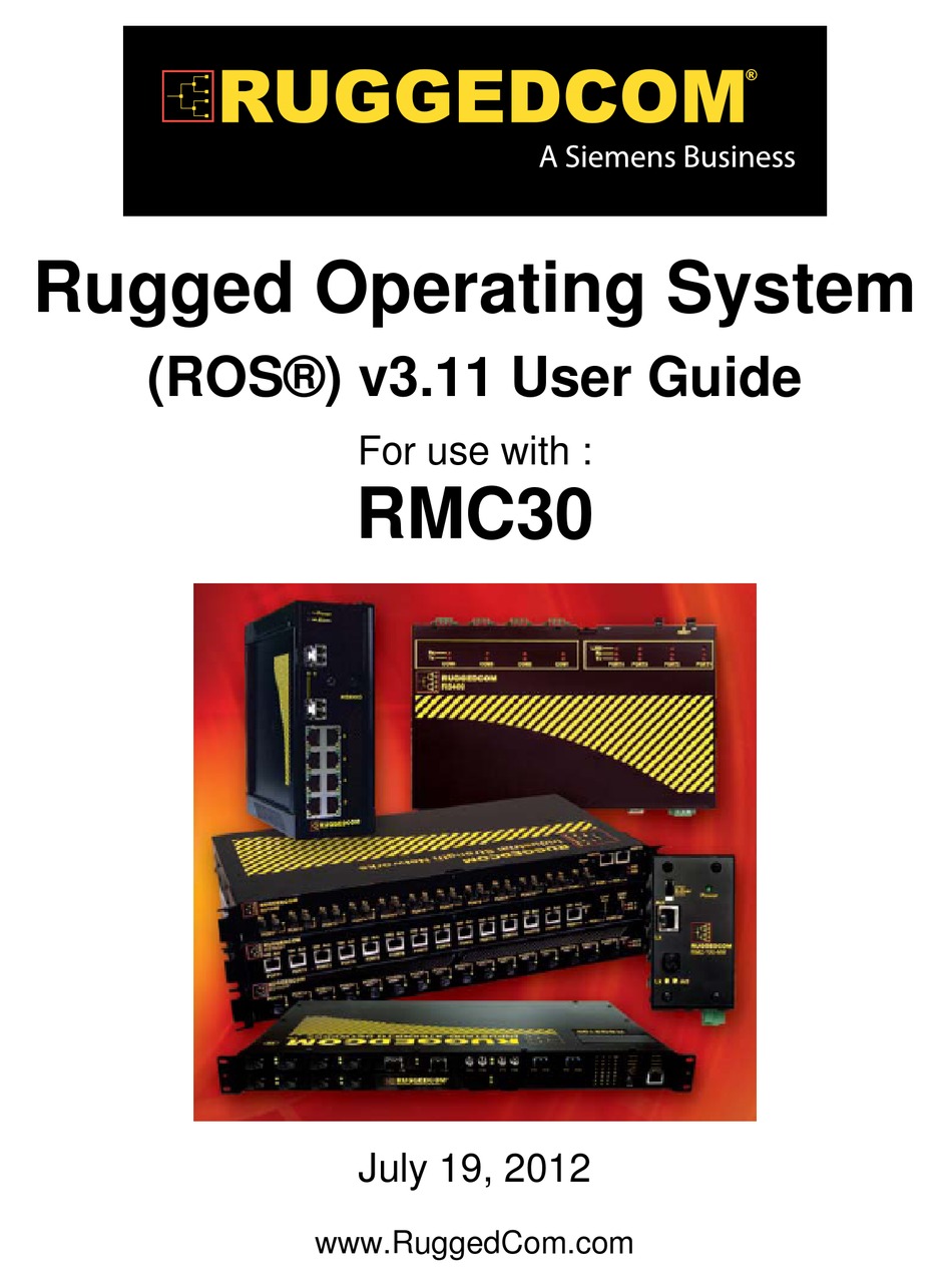 Ruggedcom Rmc30 User Manual Pdf Download Manualslib