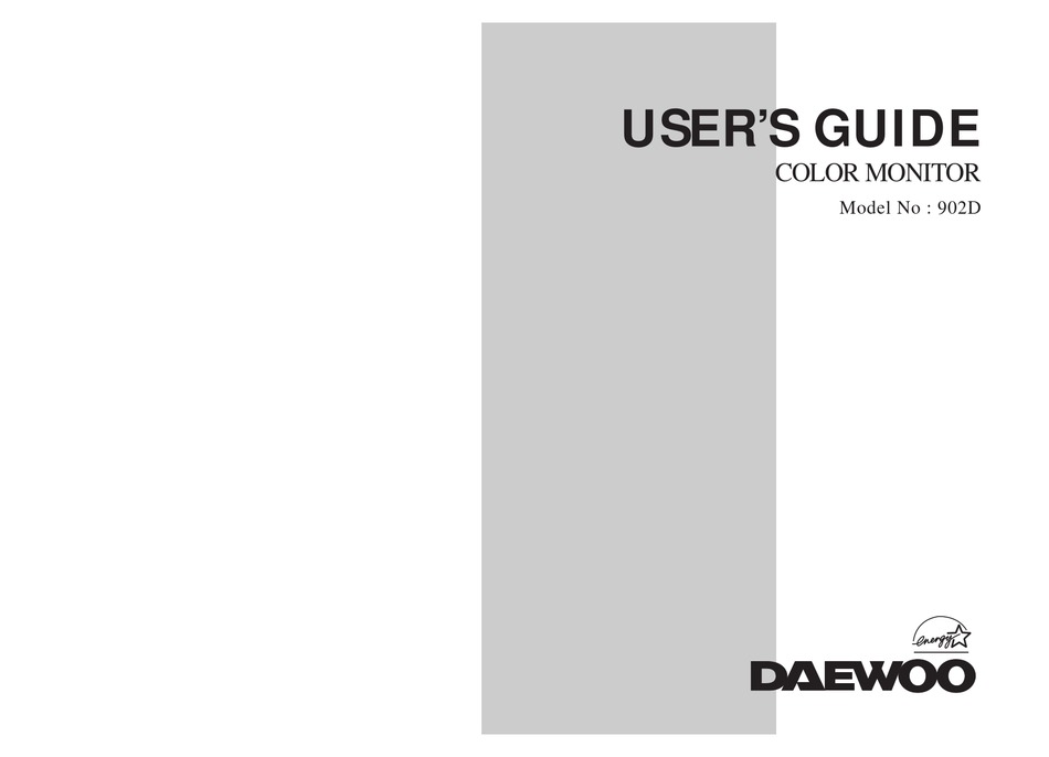 DAEWOO 902D MANUAL Pdf Download | ManualsLib