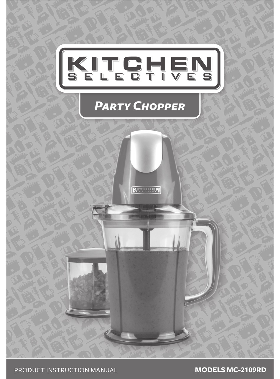 Kitchen Selectives Red Mini Chopper