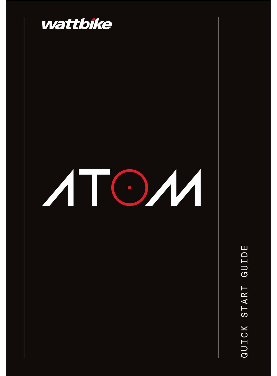 Wattbike atom manual Clearance